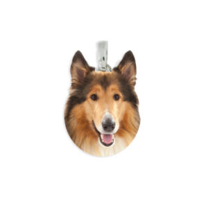 Ciondolo in Argento Razza  Cane Pastore Scozzese